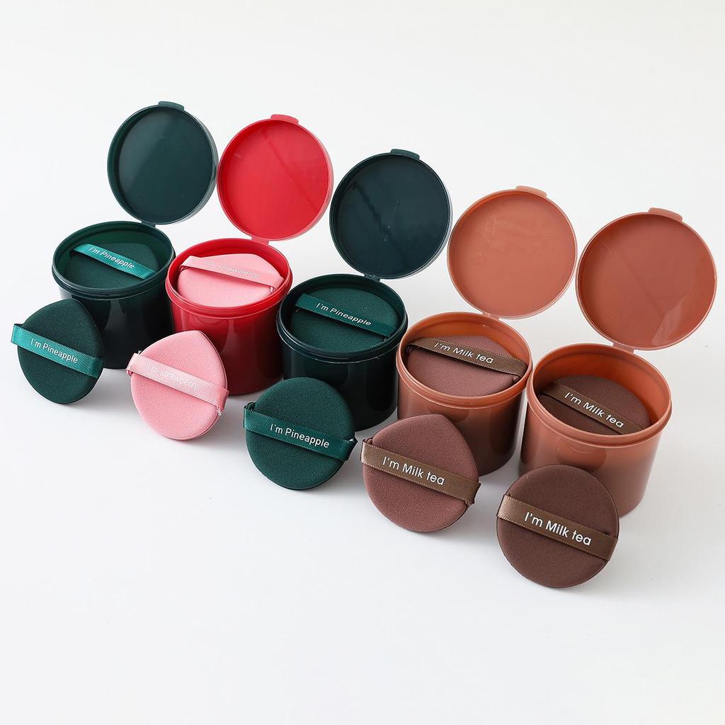 Waterproof Double-Sided Pineapple & Egg Yolk Pie Cushion Puff