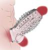 Penis Enlargement Sleeve Stronger Erection Cock Sleeve Delay Ejaculation Cock Rings Sex Toys For Men Couples Adult Supplies