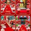Outdoor Wedding Venue Aisle & Arch Balloon Decoration Set