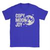 Vintage Copy Moon Joy Artemis II Lunar Mission TShirt for Unisex Round Collar Cotton T Shirts Short Sleeve Tee Shirt Clothes