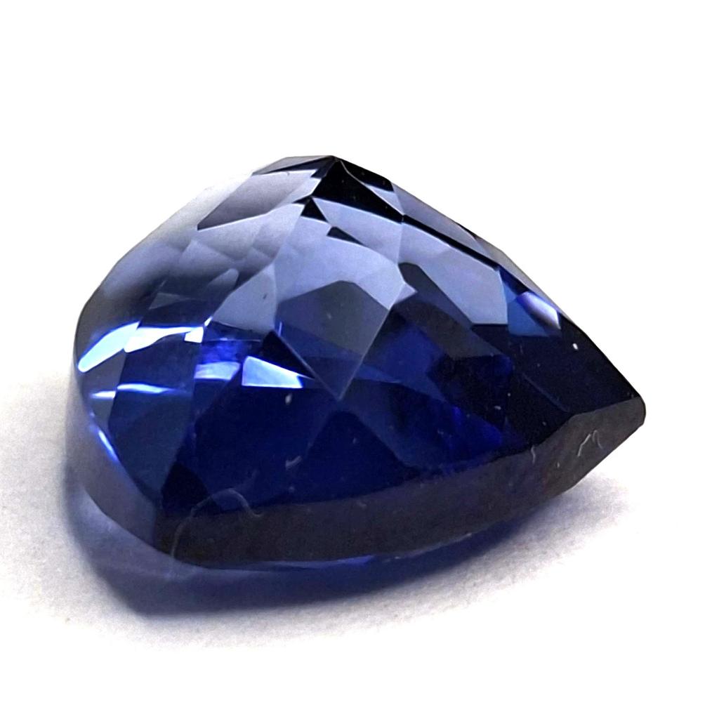 Stunning Natural Blue Tanzanite 8-10 Ct Trillion Cut Certified Loose Gemstone