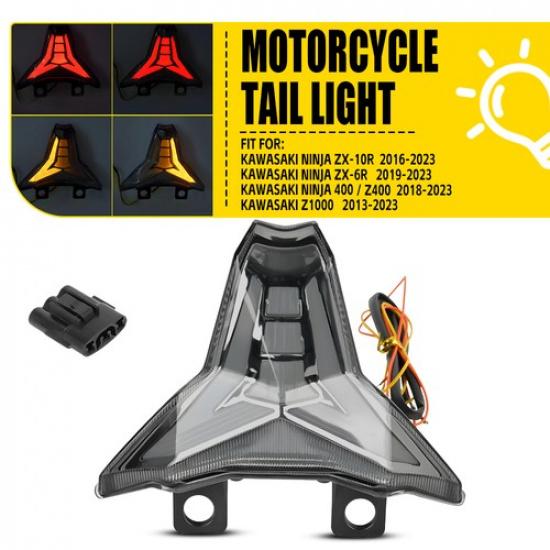 

Motorcycle LED Integrated Tail Light For - Kawasaki Ninja ZX-10R ZX-6R A