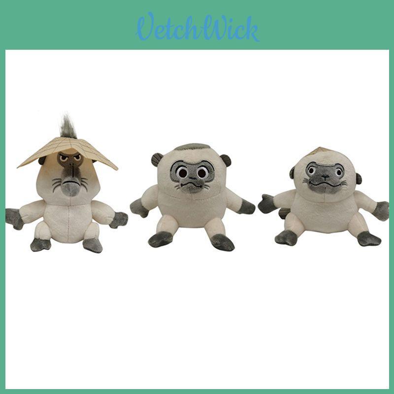Adorable Raya And The Last Dragon Plush Set Featuring Soft Stuffed Tuk Tuk Monkey And Dyan Toys