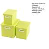 3Pcs/Set Simulation Storage Box 1:12 Miniature Scale Three-Piece Stacking Design Smooth Edges Safe Play Storage Organizer Dollhouse Accessory
