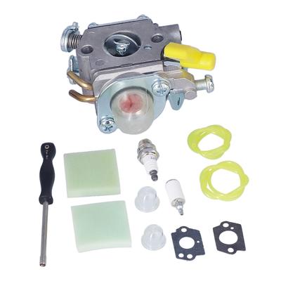 Vergaser Zündkerze Primerbirne Kraftstofffilter Set 308054013 für HOMELITE UT32601 UT32601A UT32605