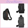 Trendy Cross-border Style Men's Chest Bag With Anti-theft Password Lock