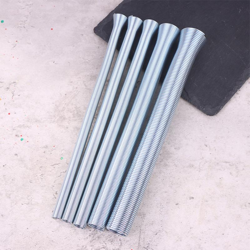 5Pcs/Set Outside Style Spring Copper Tube Benders Ct-102-L Bending Line Pipe For O.D. 1/4" To 5/8" Pipes Bender