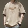 2025 New Summer Fashion Trend Ins Versatile Short Sleeved T-shirt Men's Summer Fashion Brand Top Sweatshirt Casual T-shirt Short Sleeved