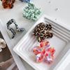 Polychromatic Acetic Acid Flower Shape Small Hair Claw Cute Sweet Style Braided Hair Bangs Hairpin Half Hair Thin Hair Use