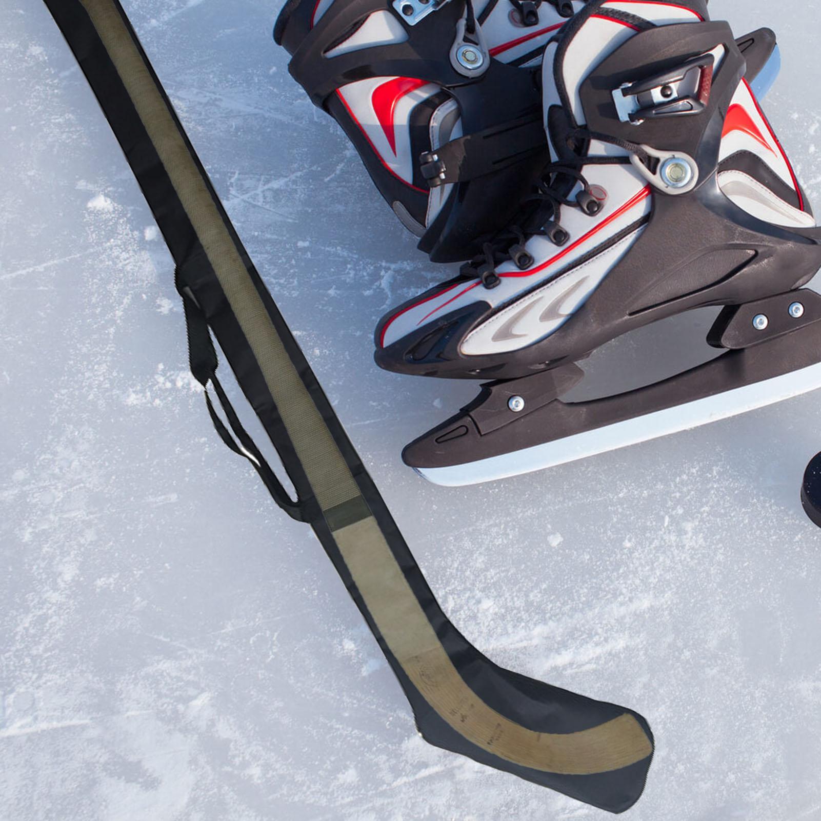 1pc Hockey Sticks Storage Bag Stick Bag With Shoulder Straps Zipper Field Hockey Stick Bag Hockey Equipment Bag Accessories nero
