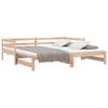 Extendable Daybed without Mattress 80 x 200 cm