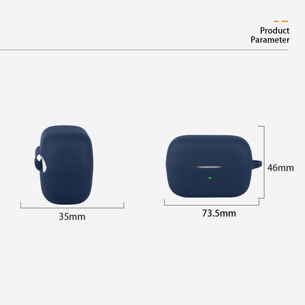Anti-Drop Bluetooth-Kopfhörerhülle Silikon-Ladeboxhülle für Anker Soundcore C50i