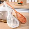 1Pc White Large Capacity Spoon Withstand High Temperature Hung Dumplings Leaking Net Not Easy To Deform Kitchen Supplies Use