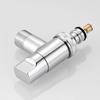Brass 3-way Filling Angle Valve Wall Mount One Into Two Out Water Toilet Faucet Bidet Sprayer for Bathroom Accessories