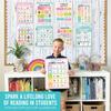 Hadley Designs Sound Wall Classroom Phonics Posters - Syllable Types Posters For Classroom Decor, Long and Short Vowel Sounds Chart, Digraphs and
