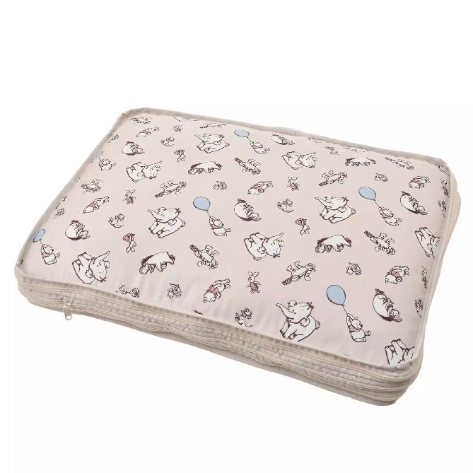 Disney POOH TRAVEL Pooh & Friends Clothes Compression Storage Pouch (L) 2-Room