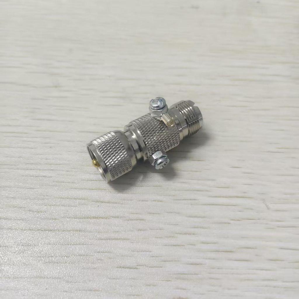 All-Copper UHF Male To Female SL16-JK Lightning Arrester Surge Protector for Antenna Feeder