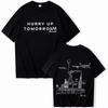 The Weeknd Hurry Up Tomorrow 2026 Summer Fashion Casual Crew Neck Short Sleeve Trendy Street Hip Hop Unisex Comfortable Fashion Women And Men T-shirt