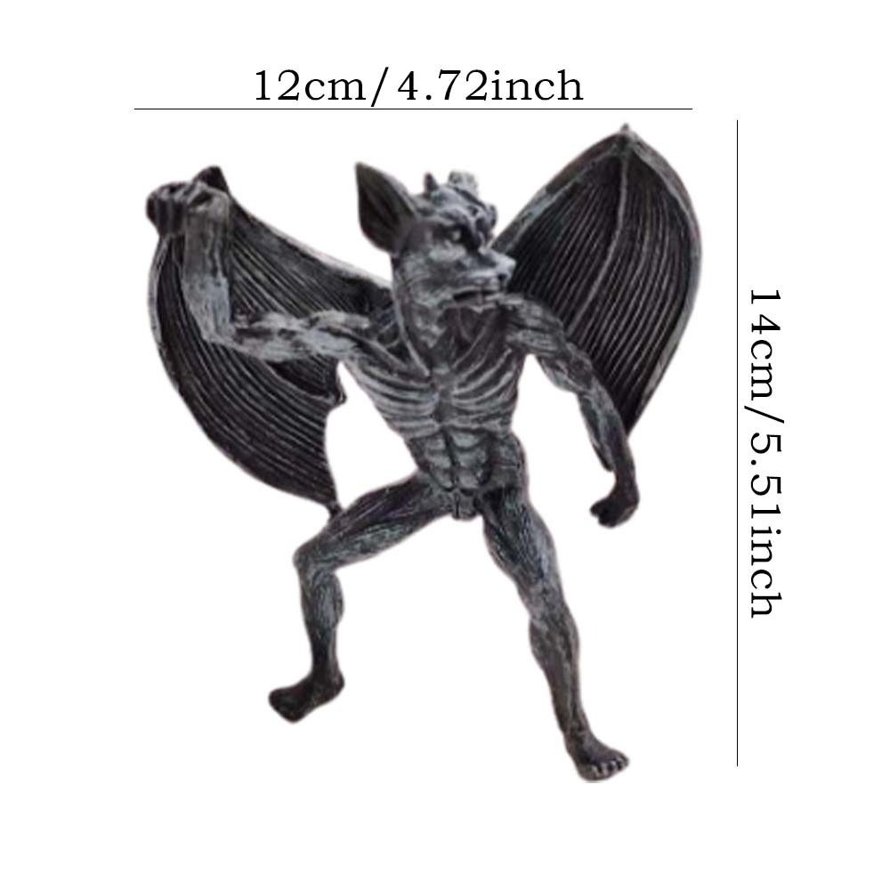 Gothic Devil Angel Figurines Resin Witch Ghost Ornaments  Holiday Party Decoration