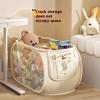 Foldable Toy Storage Basket Large Capacity Stuffed Animal Organizer Multipurpose Laundry Hamper Home,Bedroom Clothes Storage