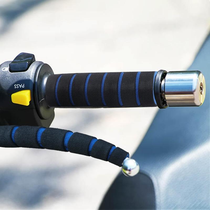 Motorcycle Sponge Handle Covers 31mm Inner Diameter Handlebar Cover Electric Vehicles Scooter Handle Handbrake Sponge Sleeve