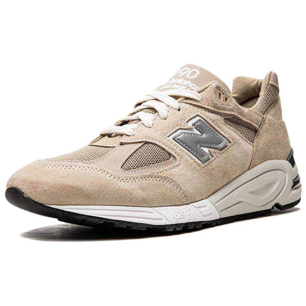 Kith X New Balance 990v2 Made In USA Tan Unisex Sneakers Tannin M990KS2