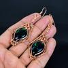 Dico Glass Earrings Gemstone Jewelry, 999 Copper Wire Wrapped Earrings, Handmade Beautiful Jewelry Earrings