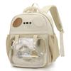 Puppy Pattern Schoolbag Student Large Capacity Backpack Women's Color Contrast Backpack