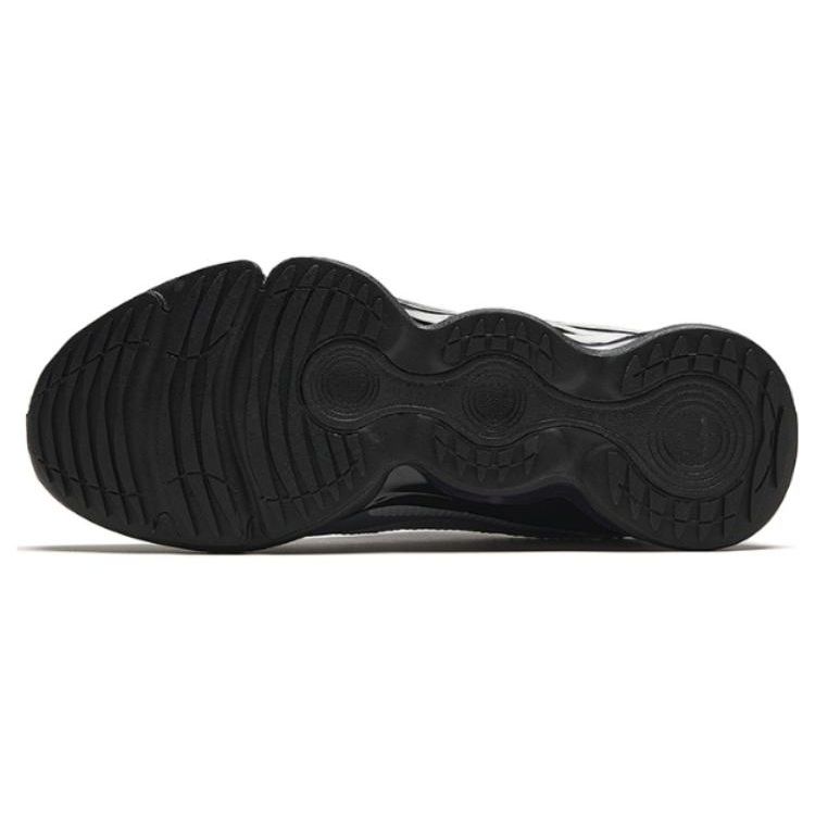 Anta Round Toe Lace-Up Shock Absorbing Wear-Resistant Low-Top Running Shoes Women Sneaker Gray 122415501-5