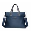 New Portable Oxford Men's Briefcase Business Large Capacity Laptop Bag Shoulder Crossbody Bag