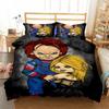 New Bride Of Chucky 3D Print Bedding Set Duvet Covers Pillowcases One Piece Comforter Bedding Sets Bedclothes Bed K598