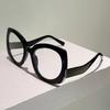 Irregular Rim Glasses Women Fashion Patchwork Blue Light Blocking Optical Frames New Trendy Stylish Brand Design Eyewear