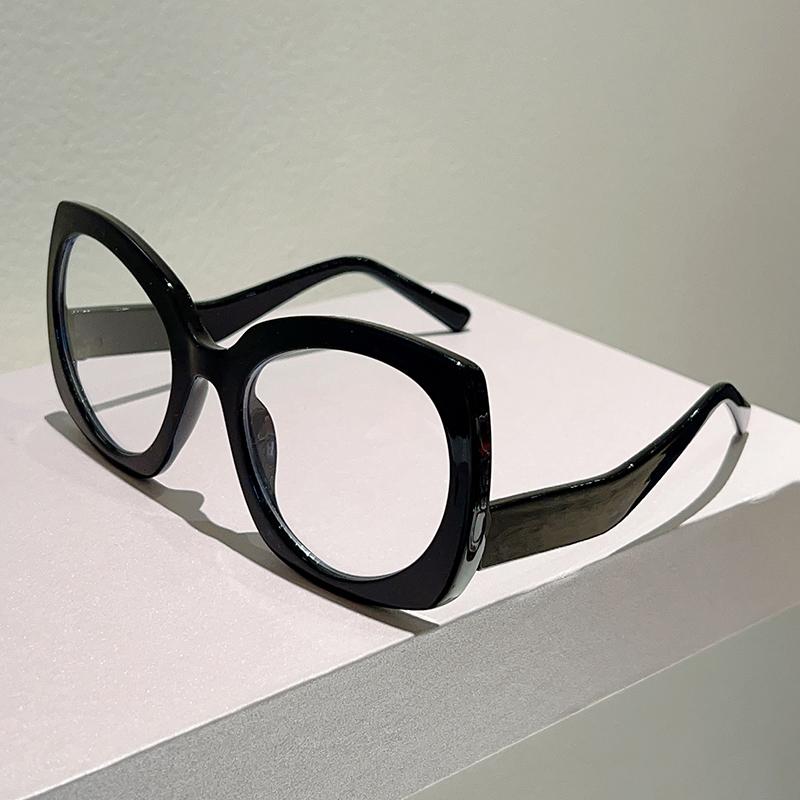 Irregular Rim Glasses Women Fashion Patchwork Blue Light Blocking Optical Frames New Trendy Stylish Brand Design Eyewear