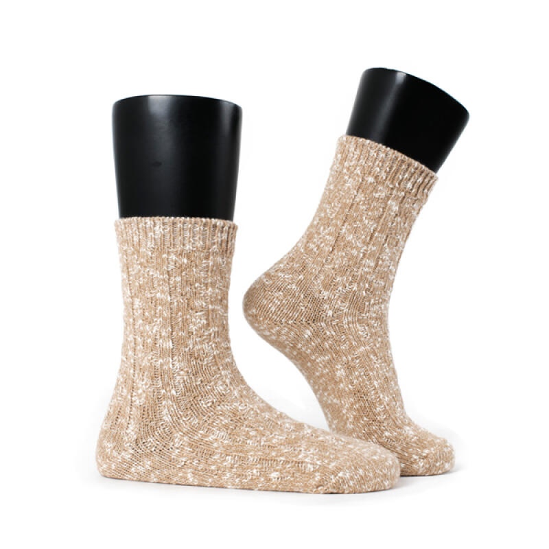 Women s Dual Wool Socks Beige 235~275mm