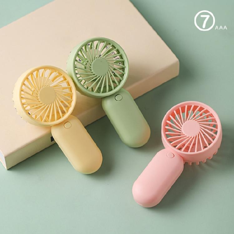 Powerful Handheld Fan Portable Small Lightweight Makeup Fan AM4 Battery Operated for Girl Women Adults Indoor Outdoor