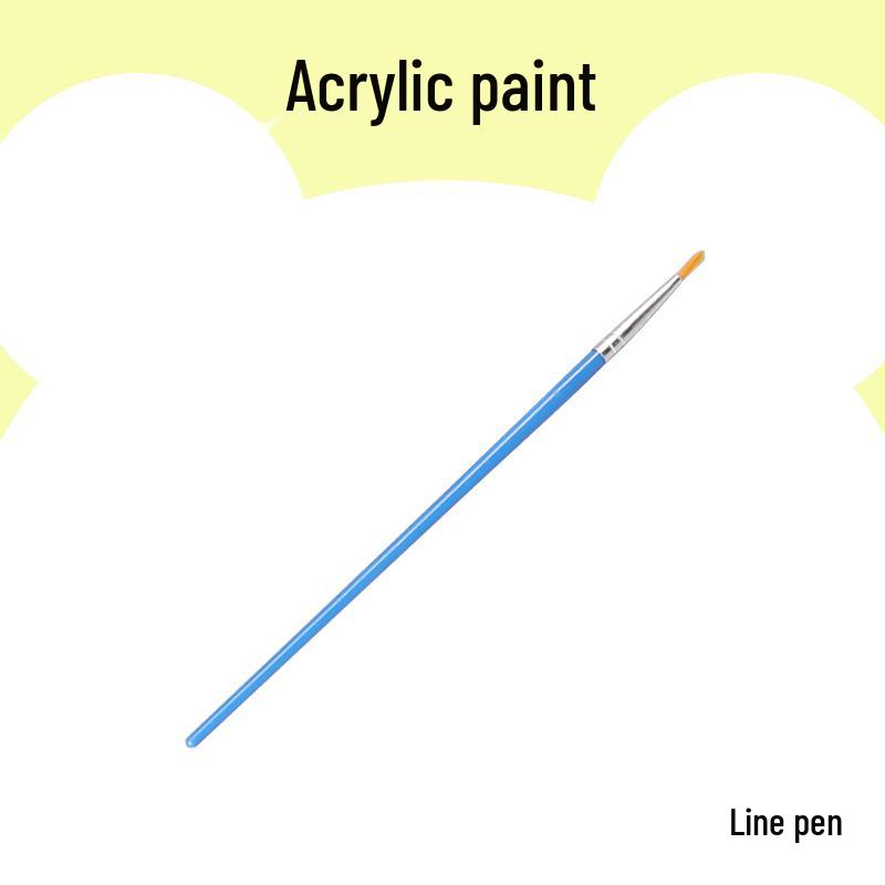 12-Color 3ml Acrylic Paint Set for Kids' DIY Art Projects and Graffiti