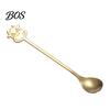 Jam Serving Spoon Stainless Steel Coffee Spoon, Long Handle with Bull Head Decor, Cute Animal Multifunctional Stirring for Milk Tea Yogurt