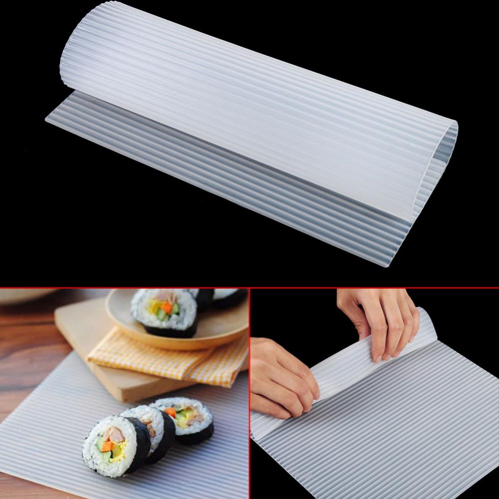 1/2/8 Stück DIY Küchen Sushi Maker Set Bambus Sushi Zubereitungswerkzeuge Kit für Sushi Reisroller Form Rolle Essstäbchen Kochwerkzeuge Set