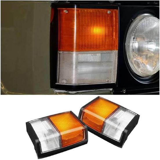 PRC8949 Car Front Right Side Corner Light Turn Signal Indicator Marker Lamp Compatible with Land Rover Range Rover 1971-1986