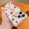 Rosa Schleifenmuster Hülle Für iPhone 17 Pro Max Coque iPhone 16 15 14 13 Pro Max 11 Stoßfest Klar Weiche Silikonhülle