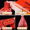 GOWKE Transparent Smiley Face Vest Bags