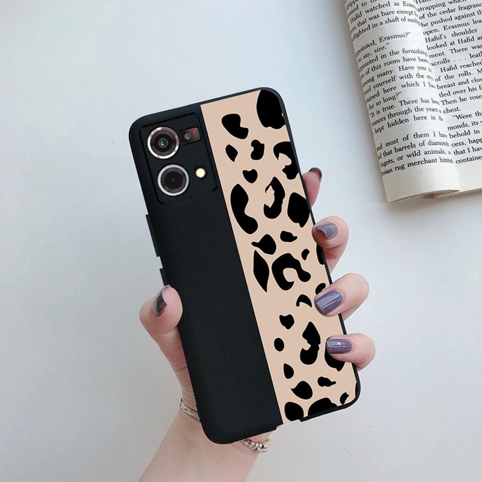 For OPPO Reno 7 Cover Case for Oppo Reno 8 4G Phone Casing Matte Soft TPU Silicone Shell for OPPO F21 Pro Bags Reno7 5G Bumper