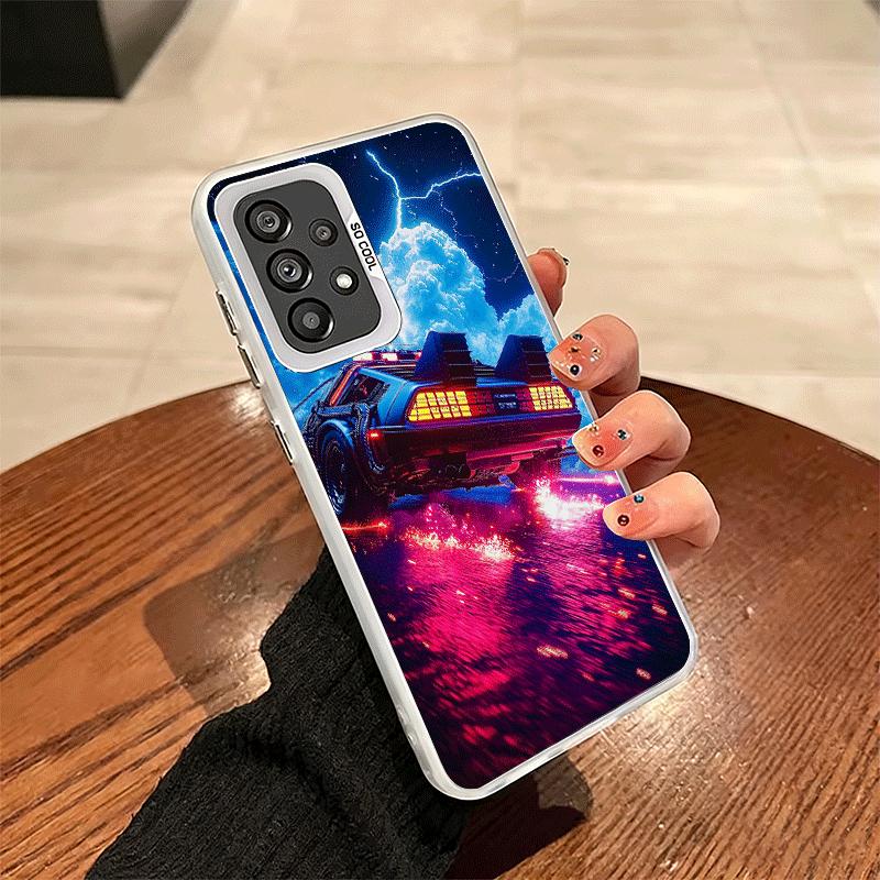 Back To The Future Soft Phone Case for Samsung A17 A16 A15 A14 A13 A57 A56 A55 A54 A53 A37 A36 A35 A34 A33 A26 A25 A24 A23 A52