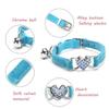 Cat Collar with Bell Necklace for Cat Strap Kitten Collar Breakaway Dog Collar Anti-strangling Armrests for Cat Necklace MBO05