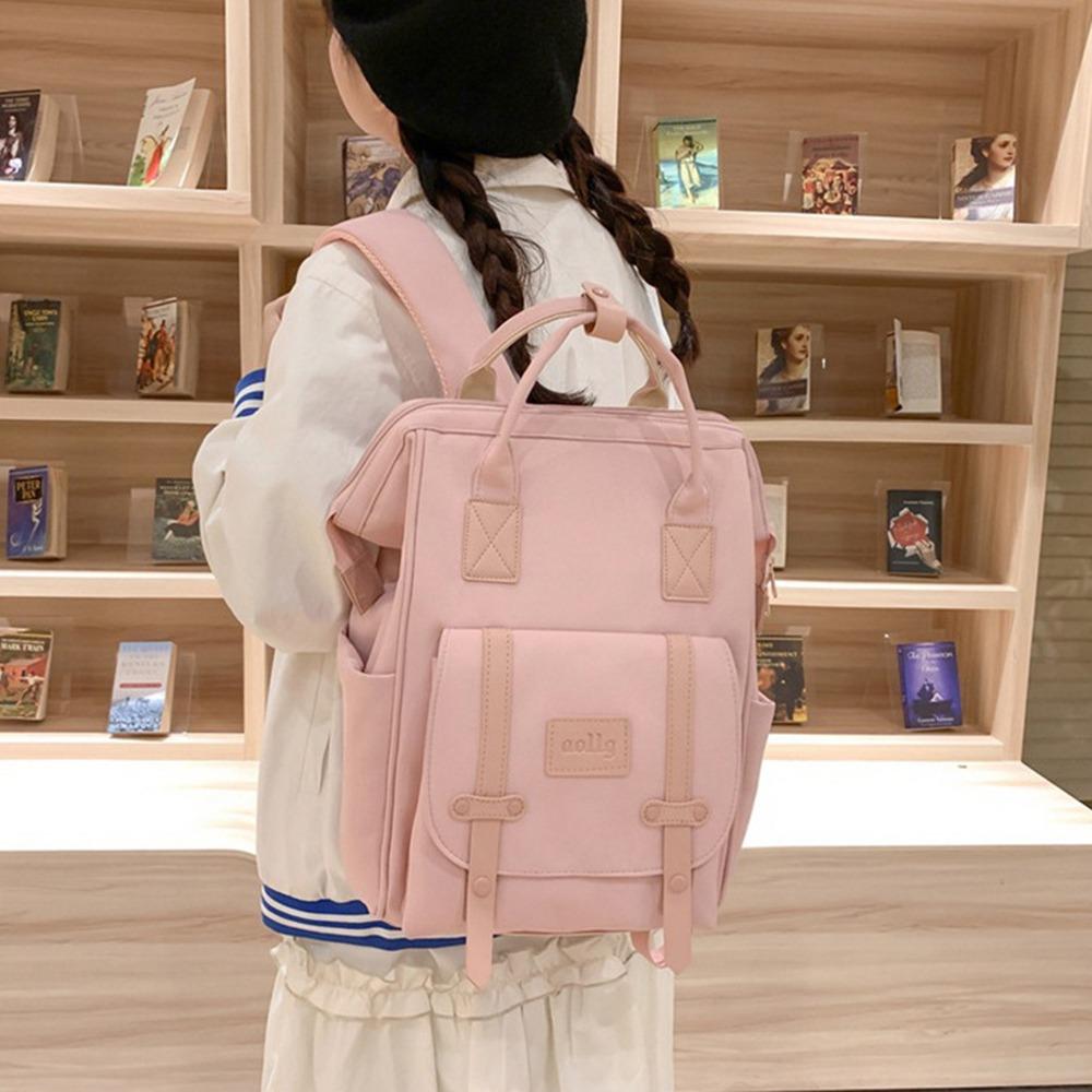Anti Splash Water Mommy Backpack Large Capacity Mommy Shoulder Bag Baby Diaper Bag  Newborns Gift