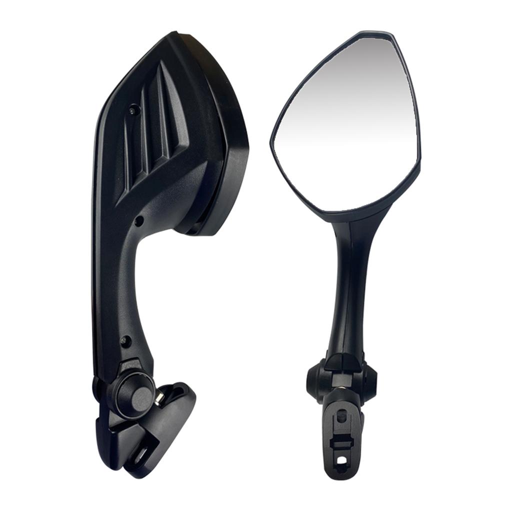Black Side Mirrors for Motorcycle