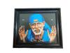 @ OM SAI Shirdi 2 Hand Baba Wall Wooden Photo Frame For Home Decor 24 X 29 Cm Zr-1703-60%Off