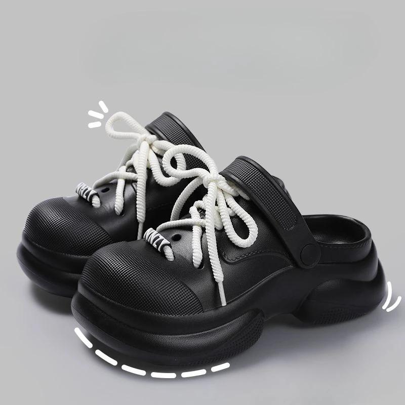 Fashion Platform Sandals On Beach Vip Slides Comfortable and Elegan Shoe New Fashion Eva Woman Slippers Original Style Shoes for Women