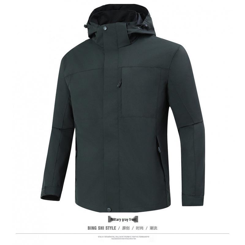 Windproof & Waterproof Outdoor Hiking Jacket: Lightweight Single-Layer Windbreaker for Spring & Autumn