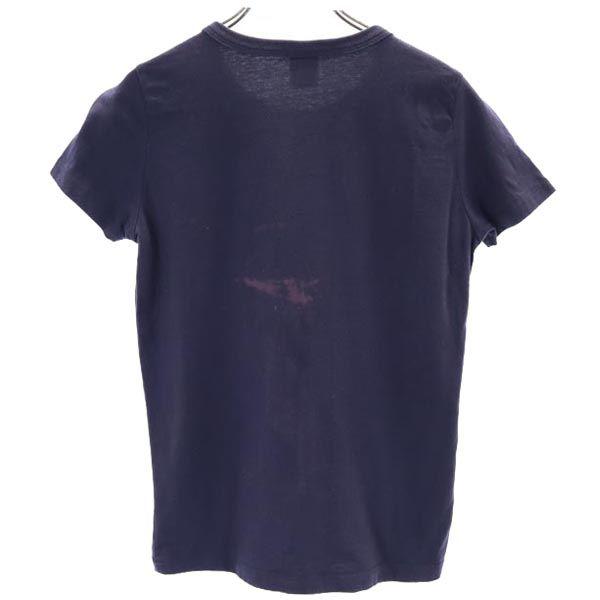 Stussy 90s Made In USA Old Short Sleeve T-shirt M Navy Women Used